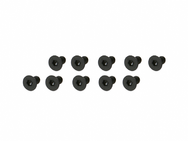 Socket Countersunk Screw - Black (M3x6) x10pcs - Zen RC